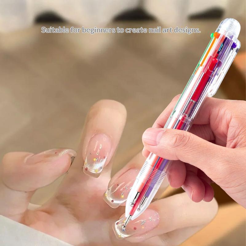 Nail Art Dotting Tool - Pena Kristal 6 in 1 untuk