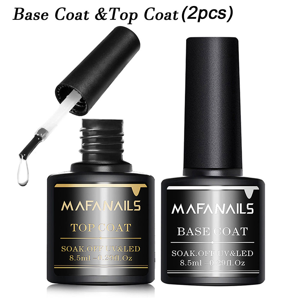 Gel Top Coat - 2pcs Set Gel Top Coat &