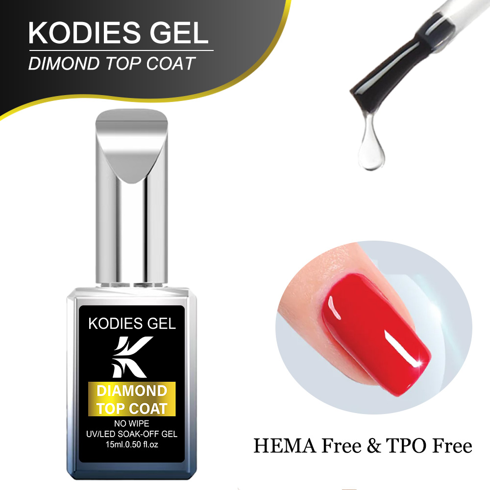 Gel Top Coat - KODIES GEL Diamond Top Coat Formula