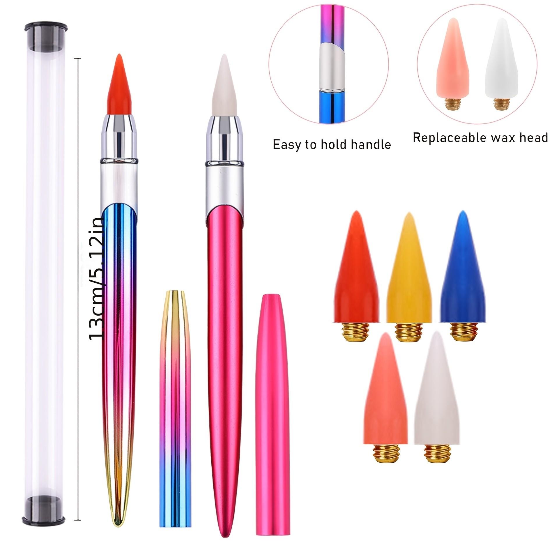 Pena Lukis Berlian Perekat Sen - Nail Art Dotting Tool ulasan dan harga