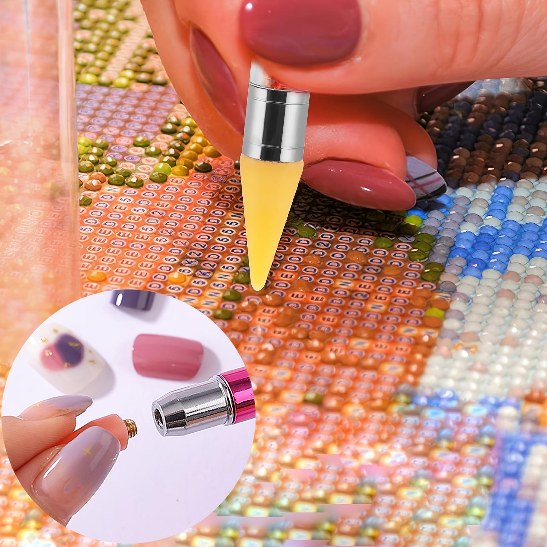 Pena Lukis Berlian Perekat Sen - Nail Art Dotting Tool ulasan dan harga