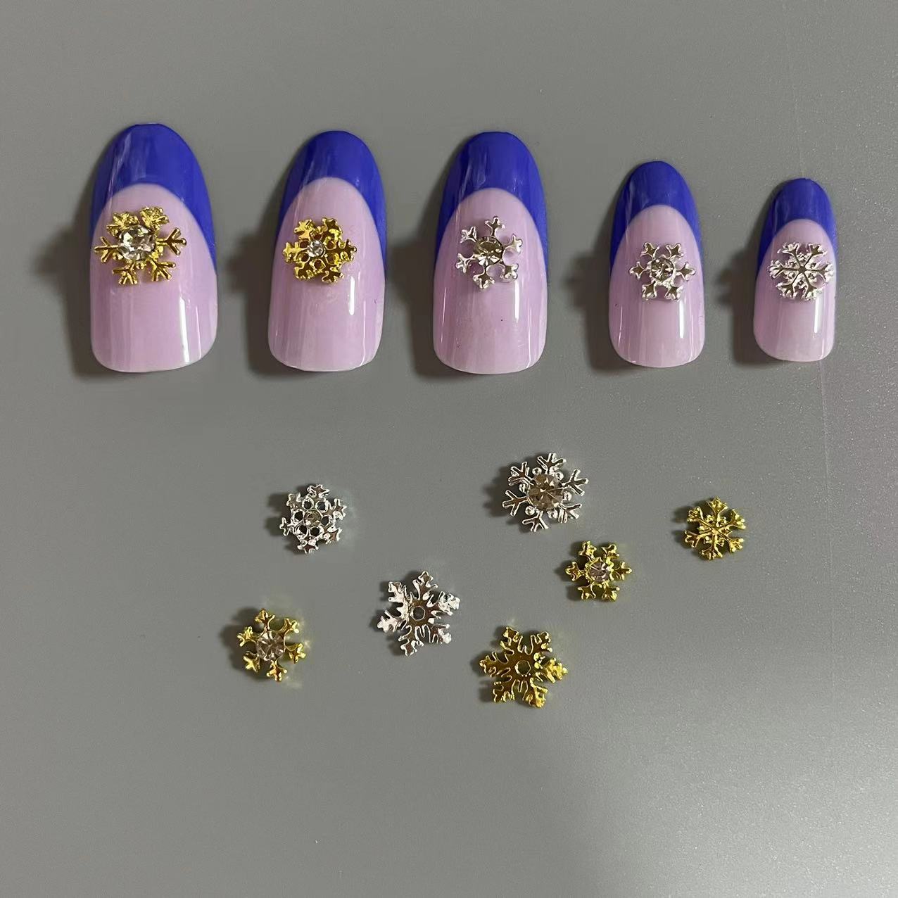 60pcs Hiasan Kuku Bentuk Kepin - Nail Art Queen ulasan dan harga
