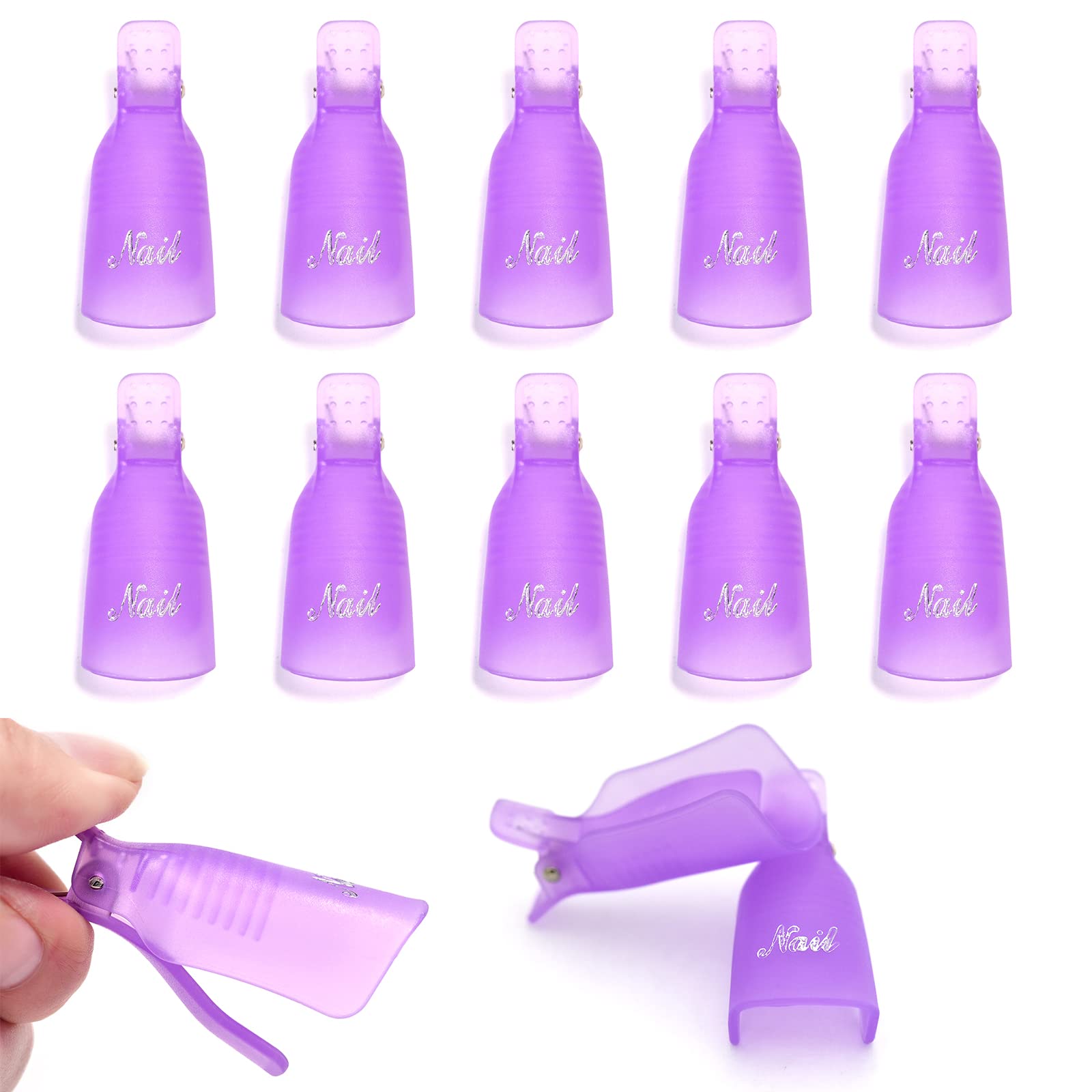 LULAA 10 Buah/16 Buah Klip Tut - Nail Art Ideas ulasan dan harga