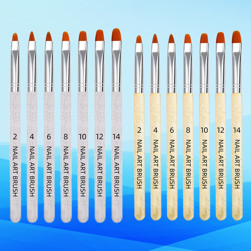 14 Buah Set Pena Seni Kuku Kit - Nail Art Dotting Tool ulasan dan harga
