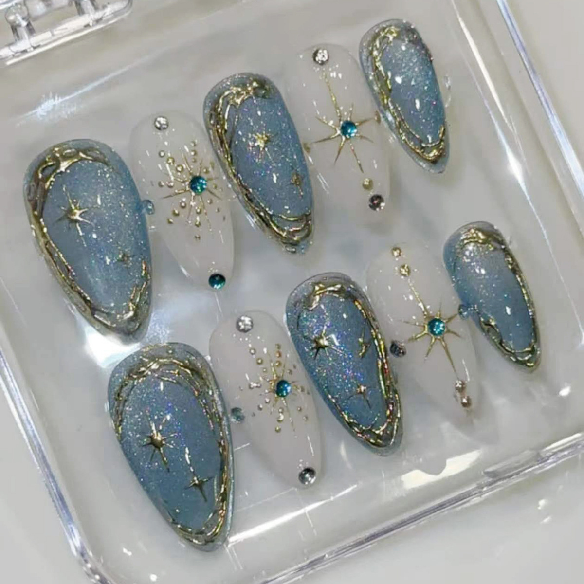 24pcs Gilded Starlight Stick o - Nail Art Quirky ulasan dan harga