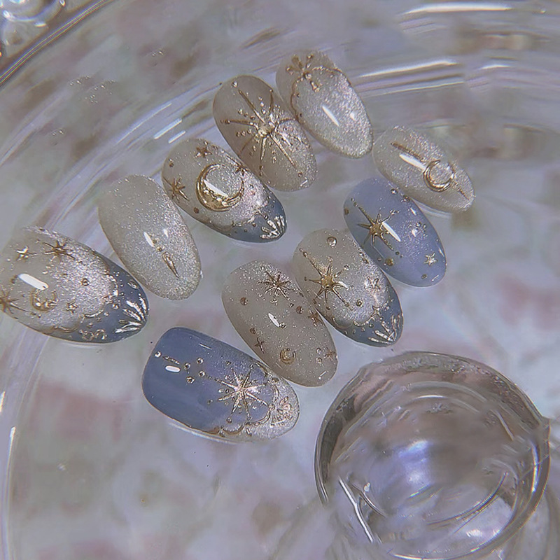 24pcs Gilded Starlight Stick o - Nail Art Quirky ulasan dan harga