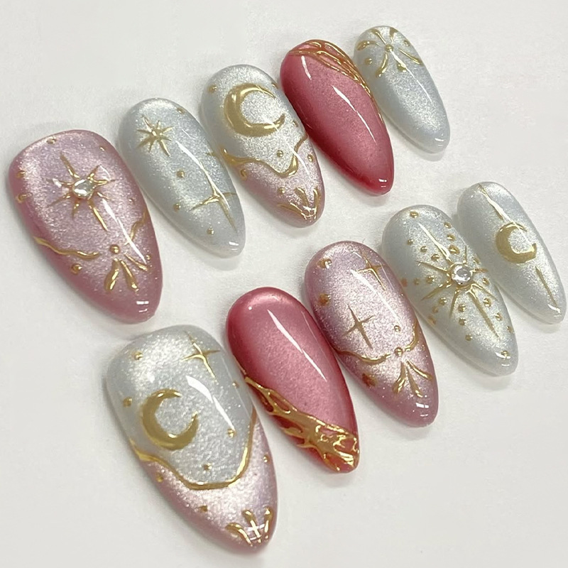 24pcs Gilded Starlight Stick o - Nail Art Quirky ulasan dan harga