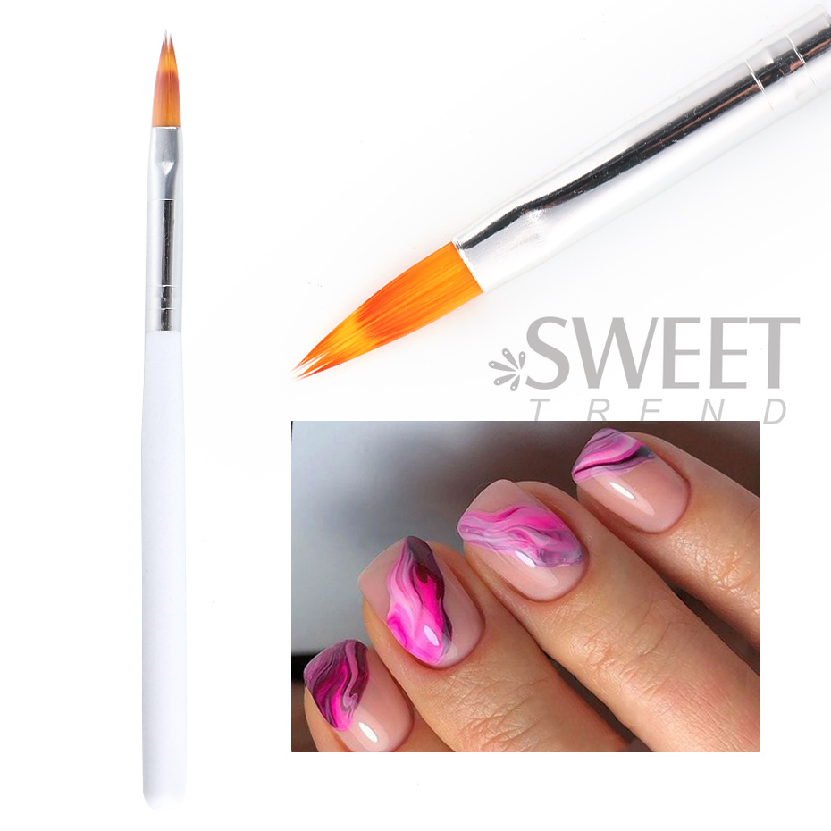 1 Buah Set Kuas Seni Kuku Pena - Nail Art Ombre Glitter ulasan dan harga