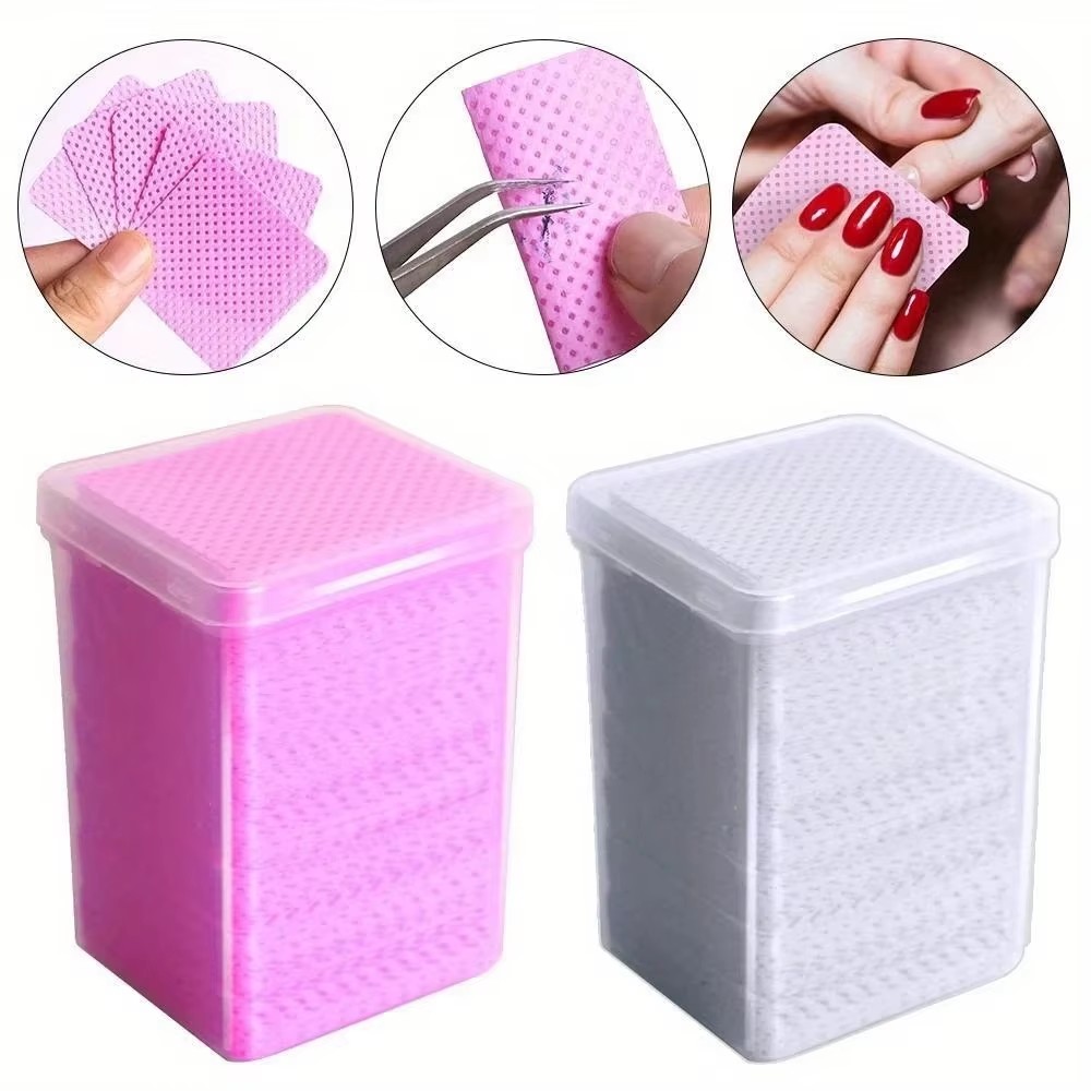 200Pcs Tisu Penghapus Cat Kuku - Nail Art Ideas ulasan dan harga