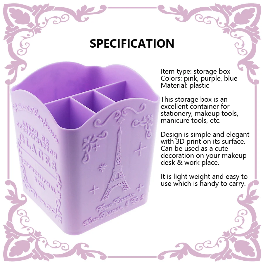 Tempat Penyimpanan Kuas Nail A - Nail Fan Brush ulasan dan harga