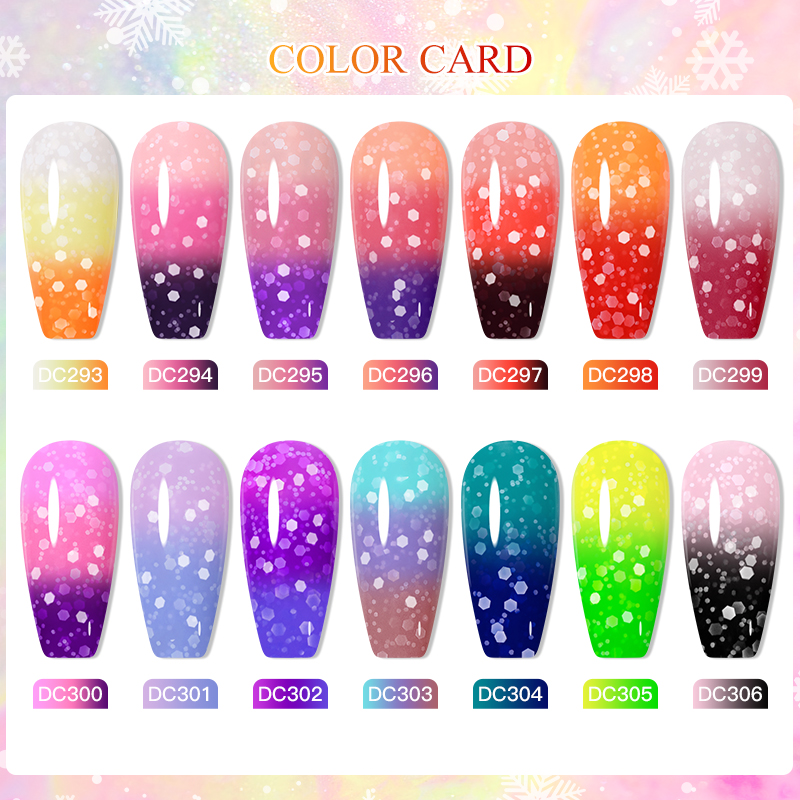 7ml Mtssii Snow Glitter Therma - Nail Art Ombre Glitter ulasan dan harga