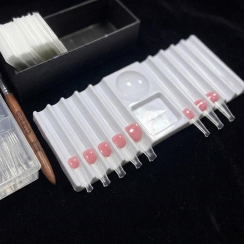 Palet Seni Kuku yang Dapat Dig - Nail Fan Brush ulasan dan harga