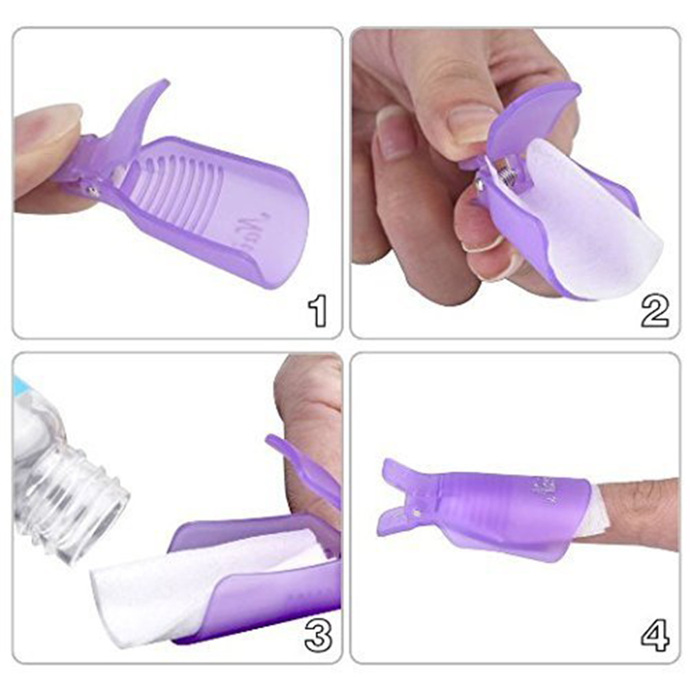 10Pcs Penjepit Plastik untuk M - Nail Art Ideas ulasan dan harga