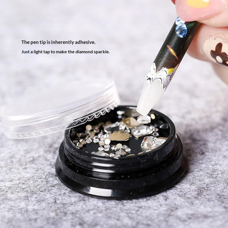 1 Buah Pensil Dotting Nail Art - Nail Art Dotting Tool ulasan dan harga