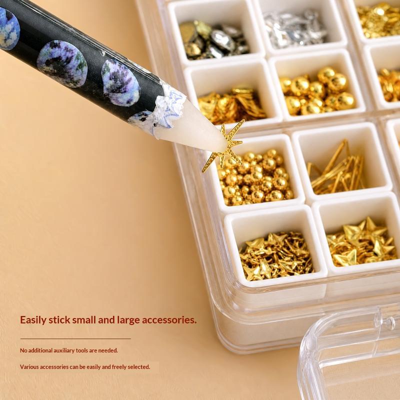 1 Buah Pensil Dotting Nail Art - Nail Art Dotting Tool ulasan dan harga