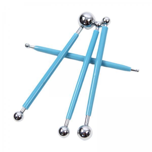 2x 4 Buah Alat Dotting Stylus  - Nail Art Dotting Tool ulasan dan harga