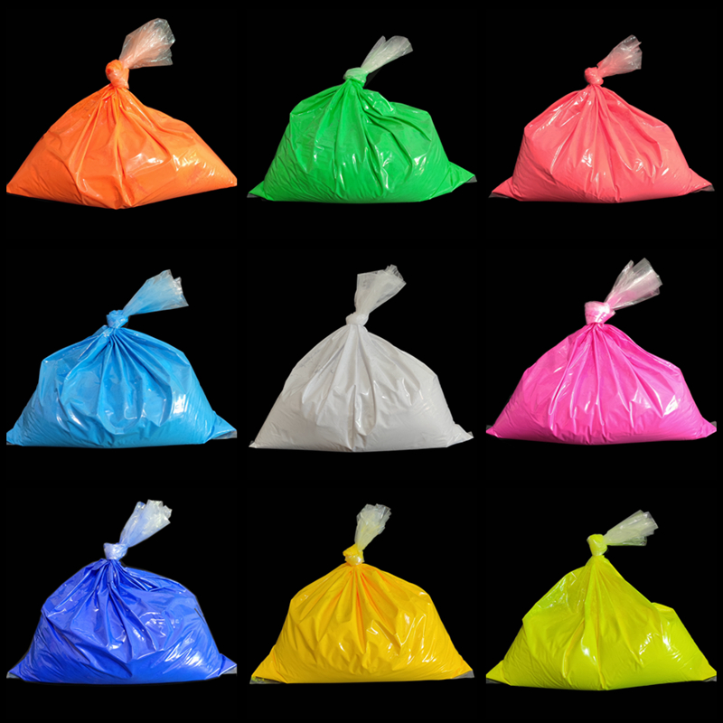 500G/Tas Bubuk Pigmen Neon Neo - Nail Art Ombre Glitter ulasan dan harga