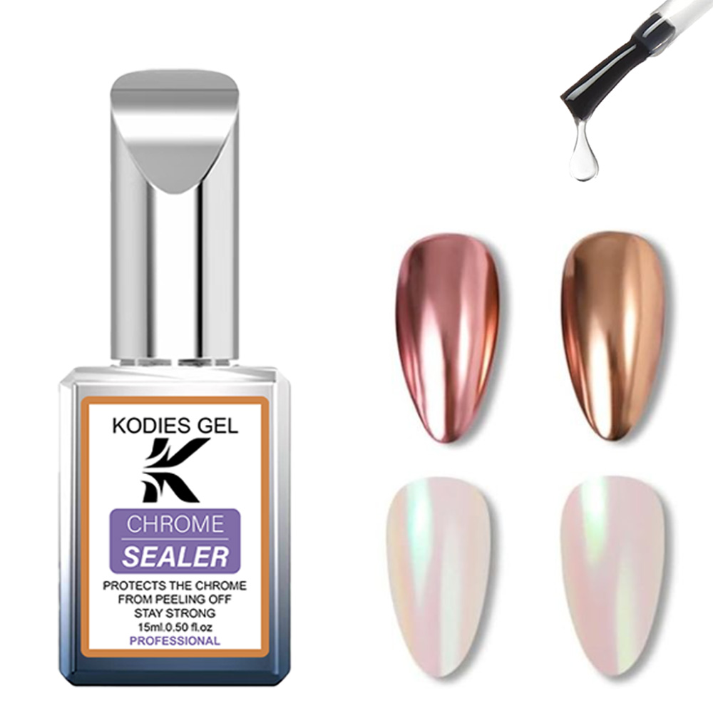 KODIES GEL Chrome Top Coat No  - Gel Top Coat ulasan dan harga