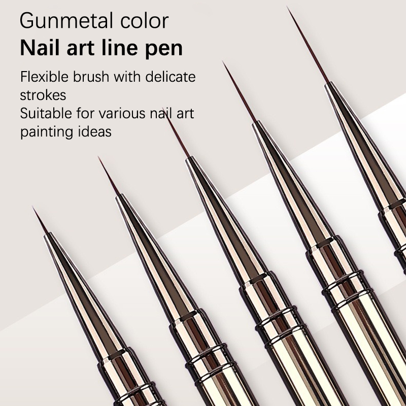 1 Buah Kuas Seni Kuku Pena Lin - Nail Fan Brush ulasan dan harga