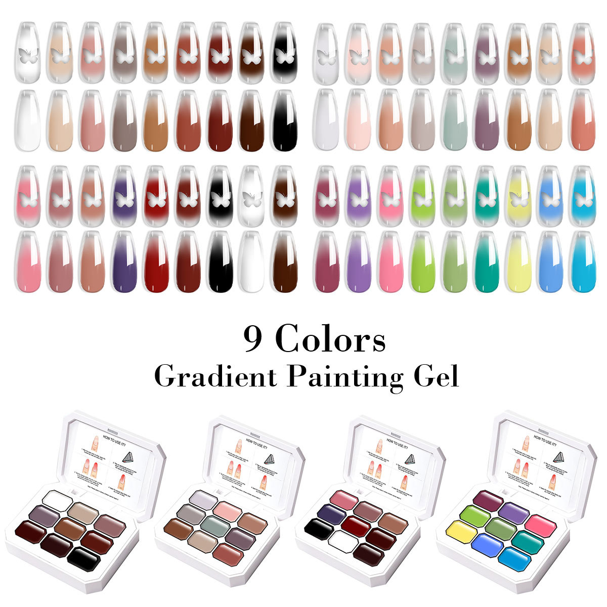 9-Grid Stamp & Transfer Gel Po - Gel Top Coat ulasan dan harga