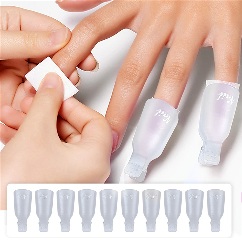 10 Buah Klip Penutup Kuku Akri - Nail Art Ideas ulasan dan harga