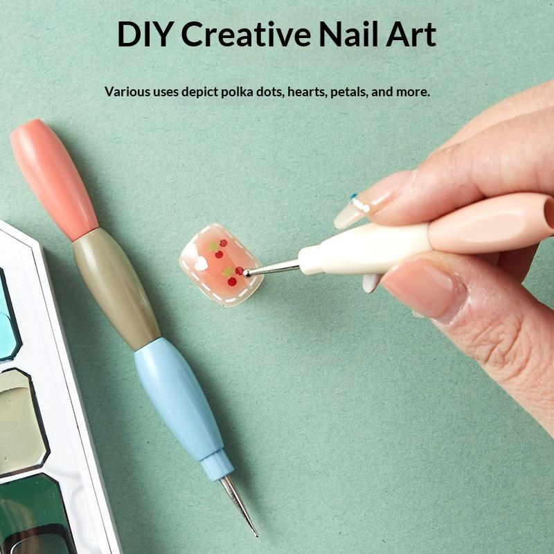 Set Pena Dotting Nail Art 5 Bu - Nail Art Dotting Tool ulasan dan harga