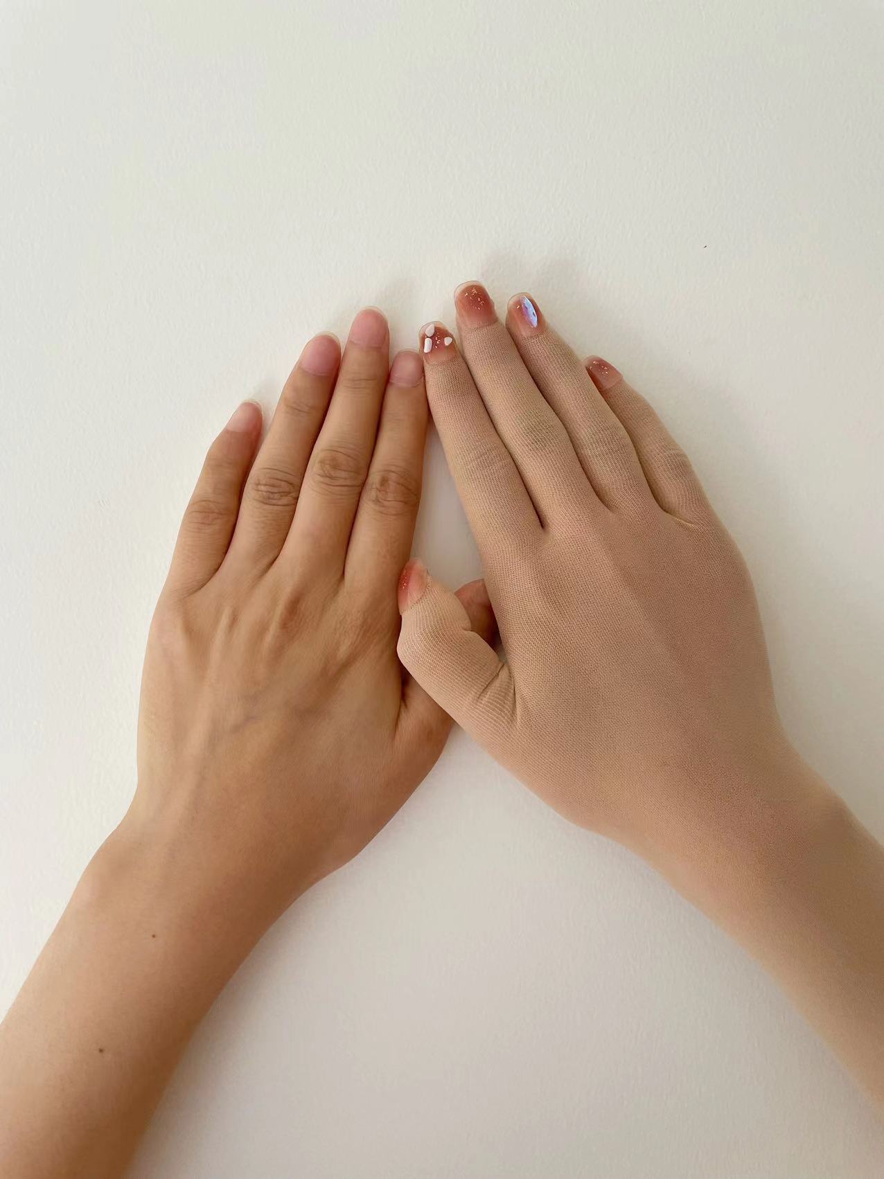 1 Pasang Stoking Tabir Surya P - Nail Art Queen ulasan dan harga