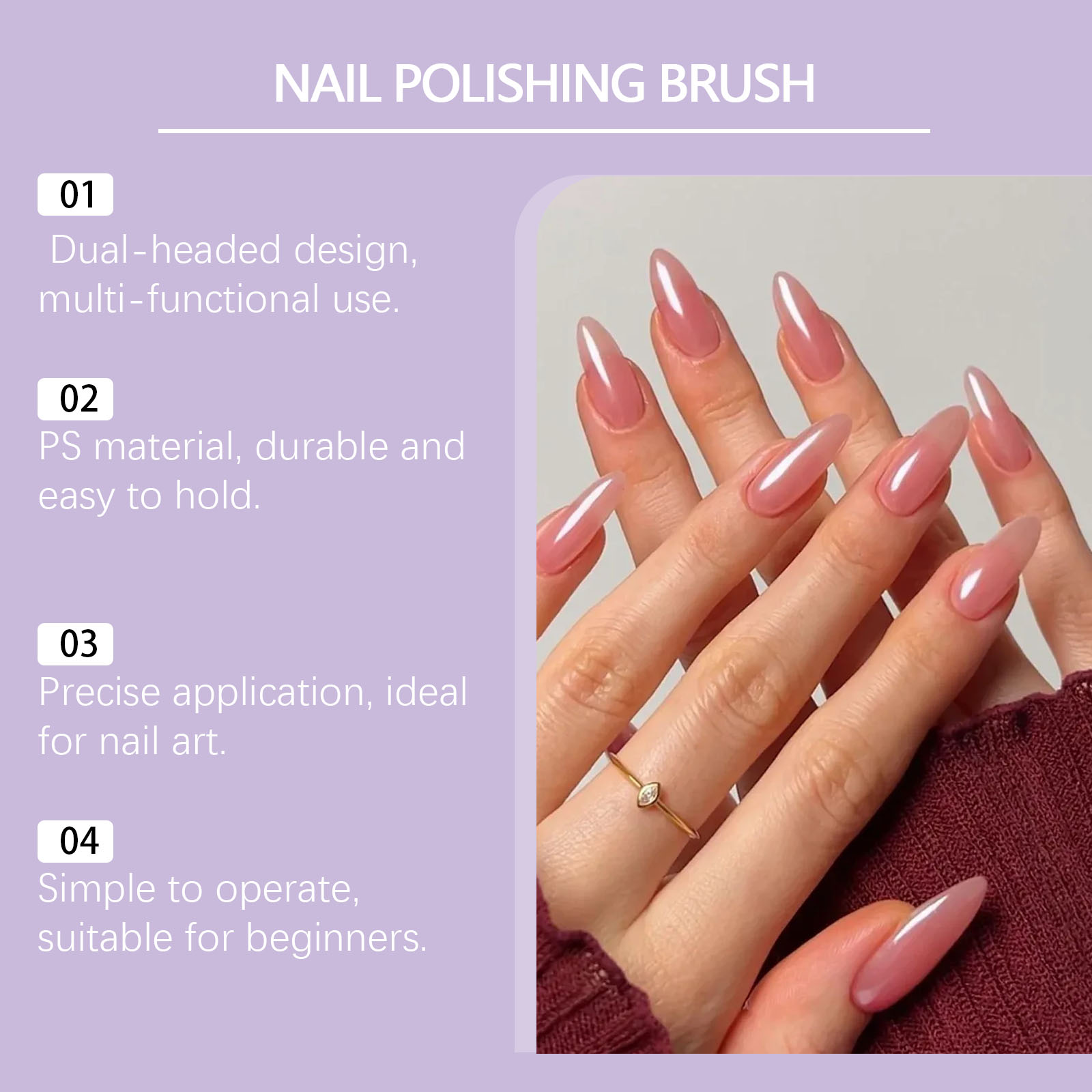 Nymixa 3 Buah Pena Seni Kuku S - Nail Art Dotting Tool ulasan dan harga