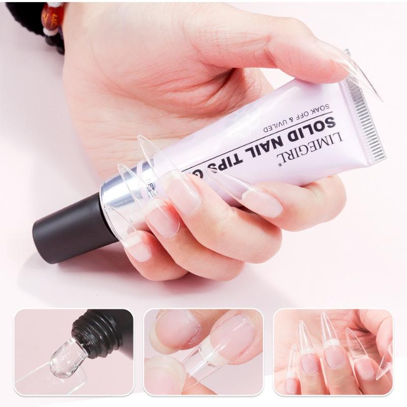 30g Gel Tip Kuku Transparan Le - Nail Art Ideas ulasan dan harga