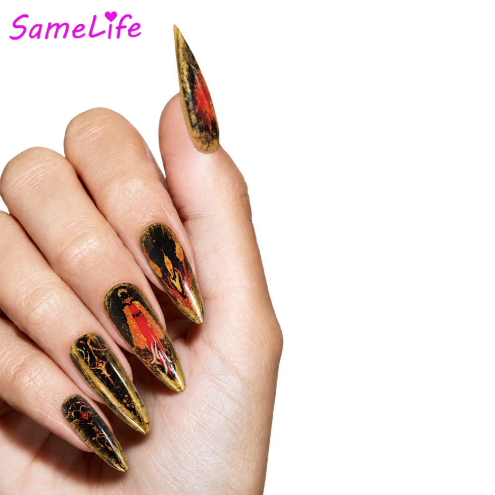 Kuku Palsu Ratu Abad Pertengah - Nail Art Queen ulasan dan harga