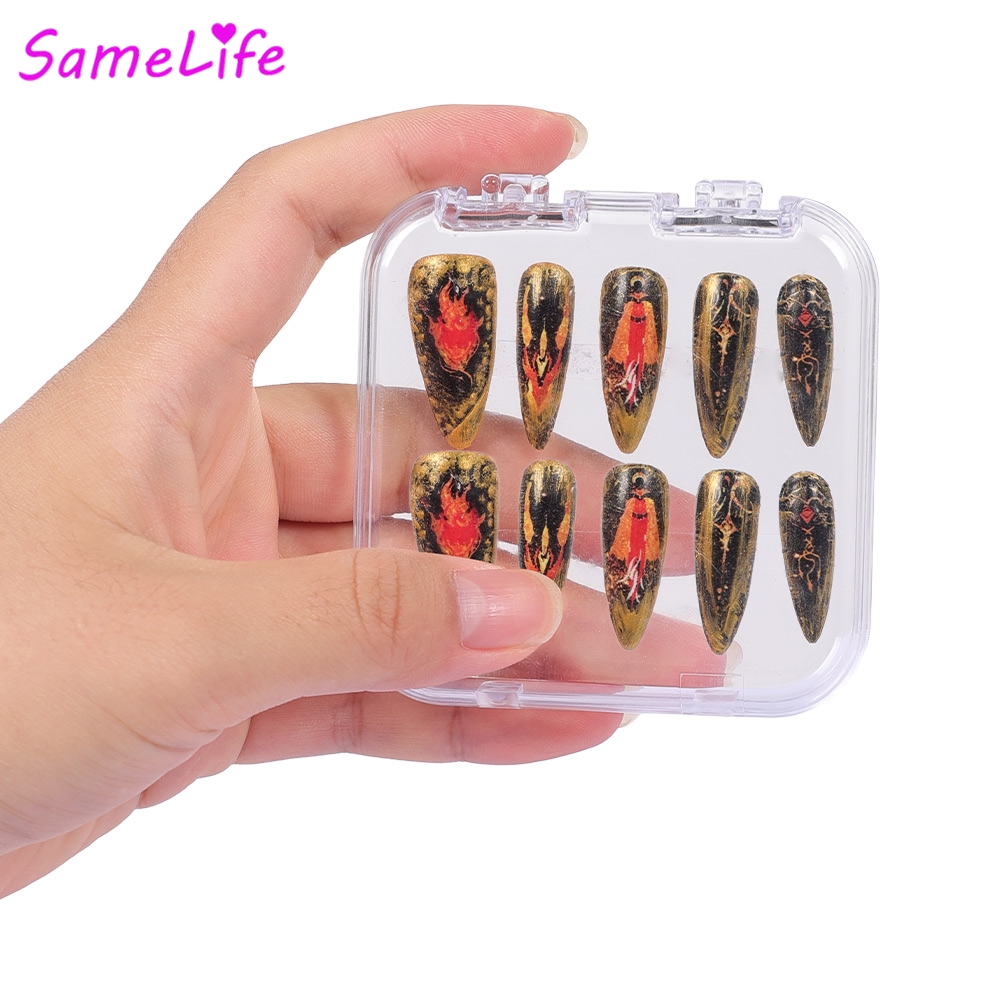 Kuku Palsu Ratu Abad Pertengah - Nail Art Queen ulasan dan harga