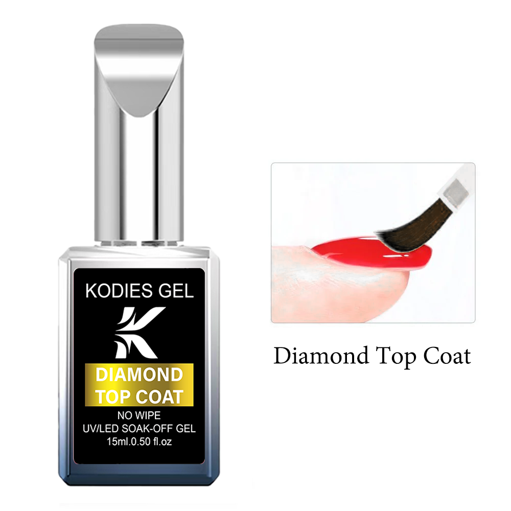 KODIES GEL Diamond Top Coat Fo - Gel Top Coat ulasan dan harga